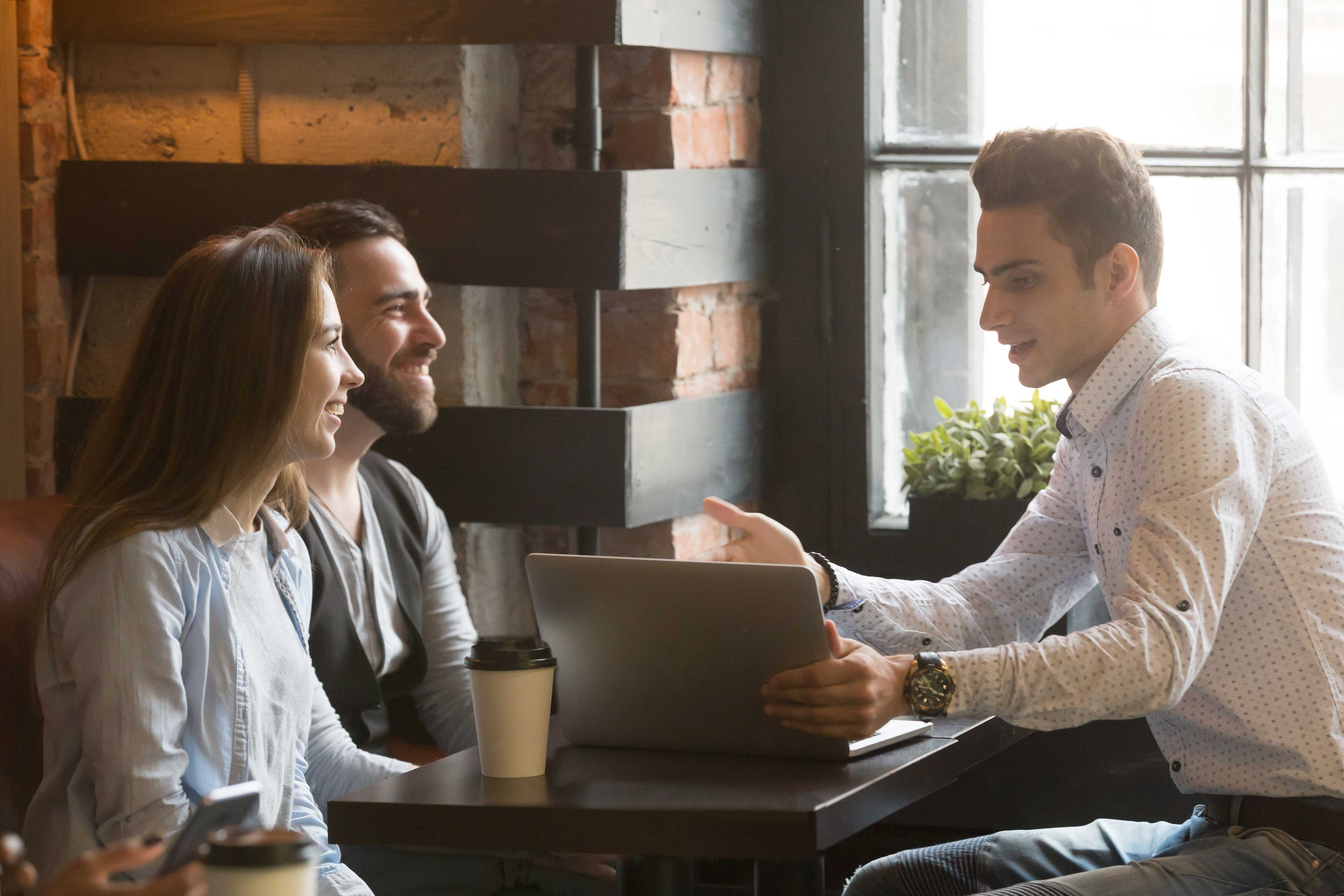 National Financial Planning Month - Meeting with financial advisor